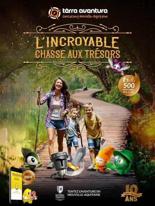TERRA AVENTURA - 0 mn - Oiron et autour<br />L'incroyable chasse aux trésors est disponible gratuitement à Oiron + 6 autres parcours à moins de 20 mn de Oiron.<br />Plus d'info : https://www.terra-aventura.fr/<br />Vidéo : https://www.youtube.com/watch?v=O9xUOWH0JVc TERRA AVENTURA - 0 mn - Oiron et autour<br />L'incroyable chasse aux trésors est disponible gratuitement à Oiron + 6 autres parcours à moins de 20 mn de Oiron.<br />Plus d'info : https://www.terra-aventura.fr/<br />Vidéo : https://www.youtube.com/watch?v=O9xUOWH0JVc